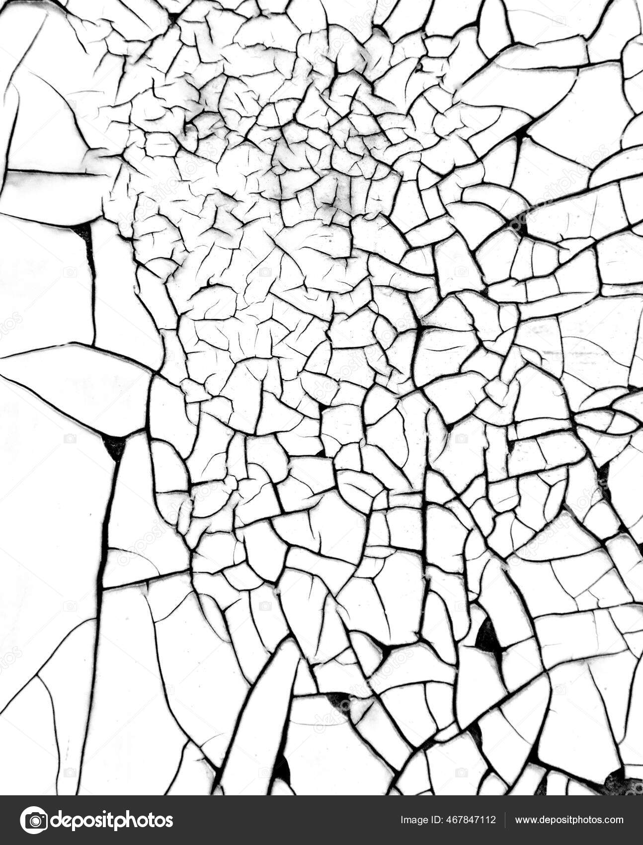 Abstract Broken Black White Texture — Stock Photo © Aron_M #467847112
