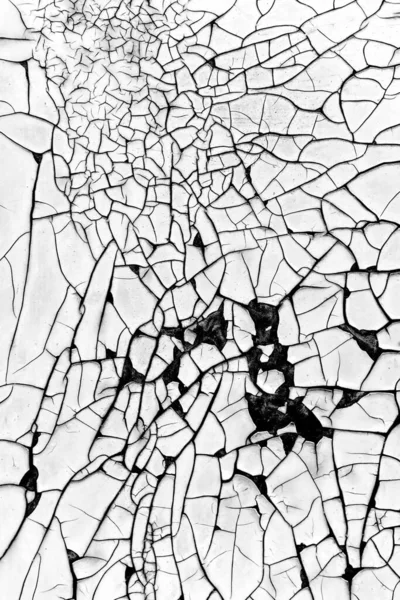 Tekstur Hitam Dan Putih Yang Rusak Abstrak — Stok Foto