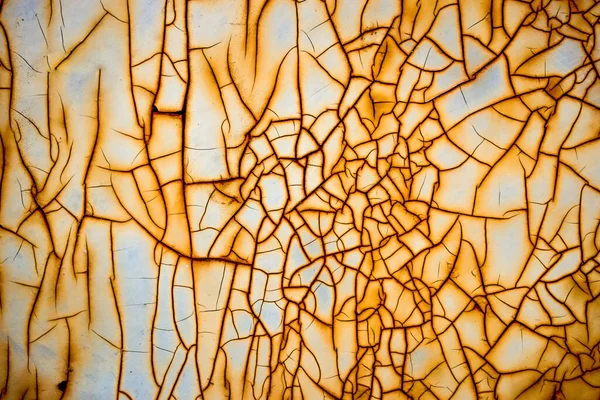 Іржаві Абстрактні Металеві Тріщини Текстури Фон — стокове фото