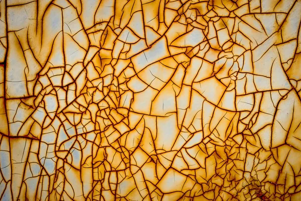 Rusty Abstract Metal Crack Texture Background — Stock Photo, Image