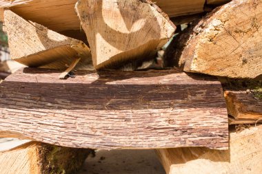 Yangın Çıra için ahşap günlükleri