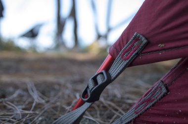 Kamp çadır closeup Carbine