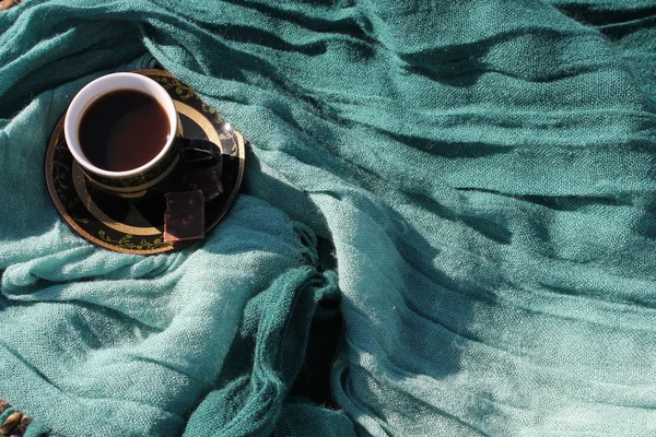 kumaş üzerinde kahve