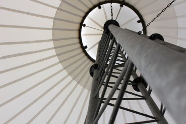 parlak kumaş çadır metal Polonyalılar ile