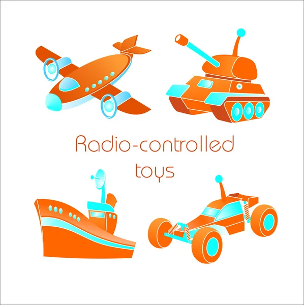 kumandalı oyuncaklar için simgeler