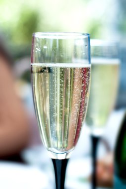 Şampanya kabarcıklar