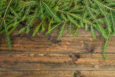 ağaç dallarının bir eski ahşap panosuna karanlık. 