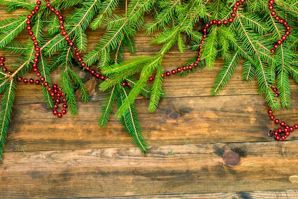 Trädgrenar ombord en gammal trä mörk. — Stockfoto