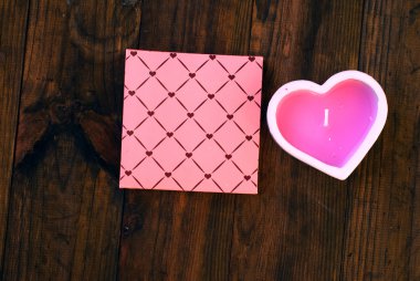 Mum kalp ve Sevgililer günü için hediye