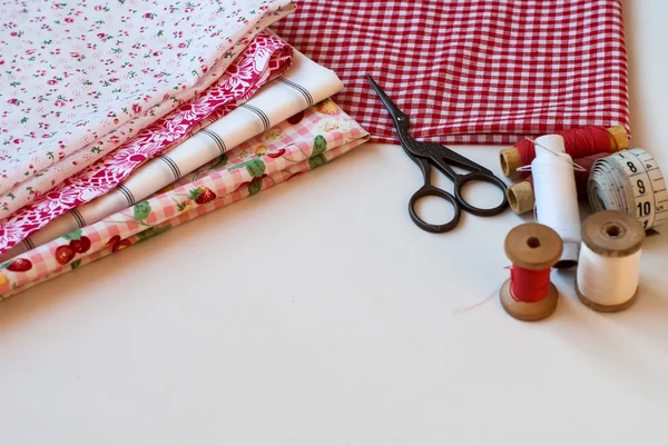 Spool of thread . Sew accessories. — Stock Photo, Image