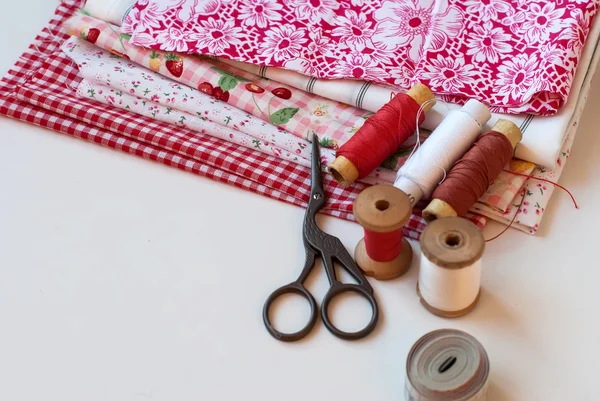 Spool of thread . Sew accessories. — Stock Photo, Image