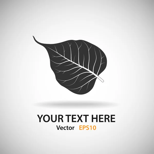 Bodhi Leaf - vector EPS10 — Stock Illustration Bodhi Leaf - vector EPS10 Stock Vector