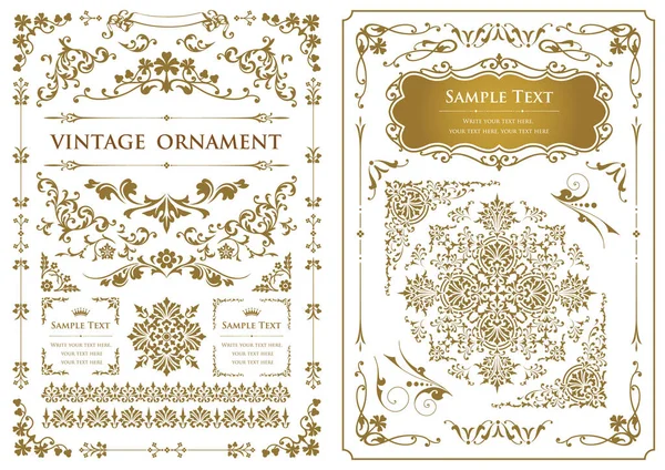 Dekoratif tasarım elementleri. Çiçek çerçeveleri.