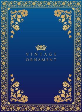 Dekoratif tasarım elementleri. Çiçek çerçeveleri.