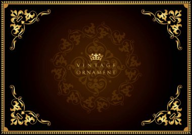 Dekoratif tasarım elementleri. Çiçek çerçeveleri.