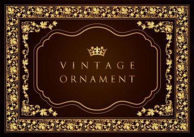 Dekoratif tasarım elementleri. Çiçek çerçeveleri.