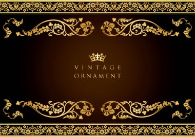 Dekoratif tasarım elementleri. Çiçek çerçeveleri.