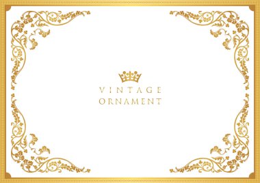 Dekoratif tasarım elementleri. Çiçek çerçeveleri.