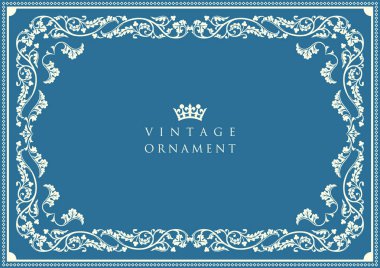 Dekoratif tasarım elementleri. Çiçek çerçeveleri.