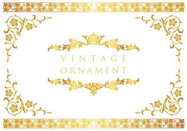 Dekoratif tasarım elementleri. Çiçek çerçeveleri.