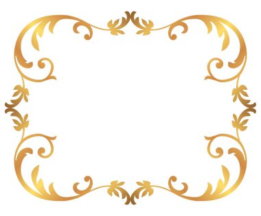 Dekoratif tasarım elementleri. Çiçek çerçeveleri.