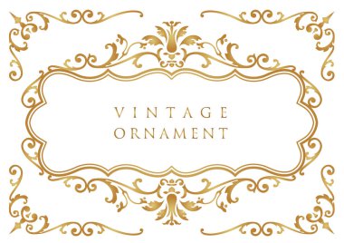 Dekoratif tasarım elementleri. Çiçek çerçeveleri.