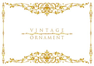 Dekoratif tasarım elementleri. Çiçek çerçeveleri.