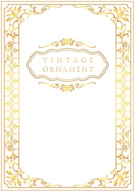 Dekoratif tasarım elementleri. Çiçek çerçeveleri.