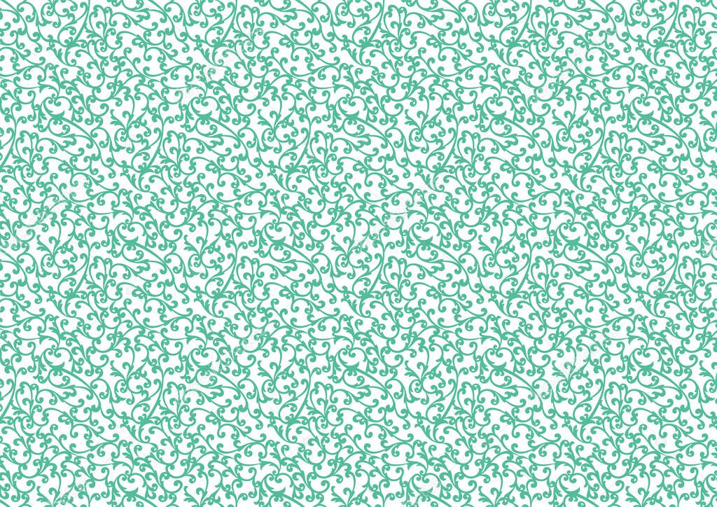 traditional seamless pattern vector background.