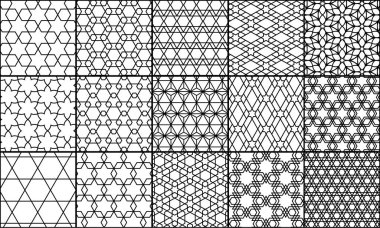 Geleneksel kusursuz model vektör arkaplanı.