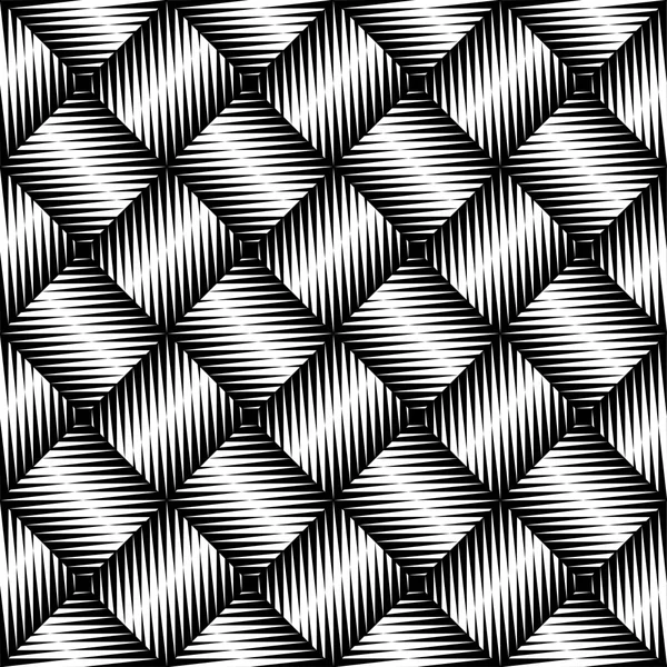 흑인과 백인 들쭉날쭉한 가장자리 원활한 패턴 — 스톡 벡터