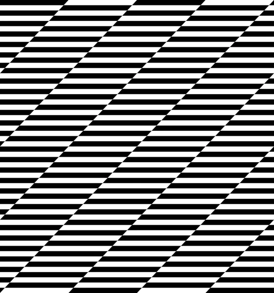 Svart och vitt geometriska stripe seamless mönster abstrakt backg — Stock vektor