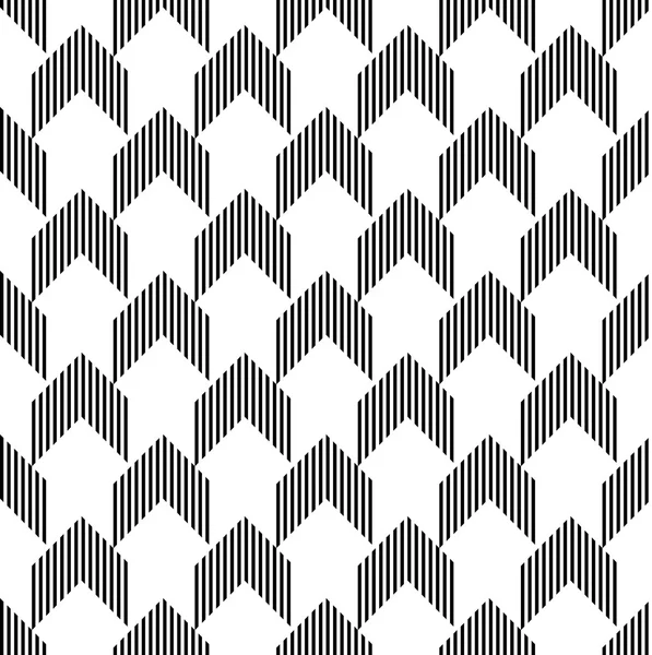 Czarno-biały wzór geometryczny bezszwowe tło — Wektor stockowy