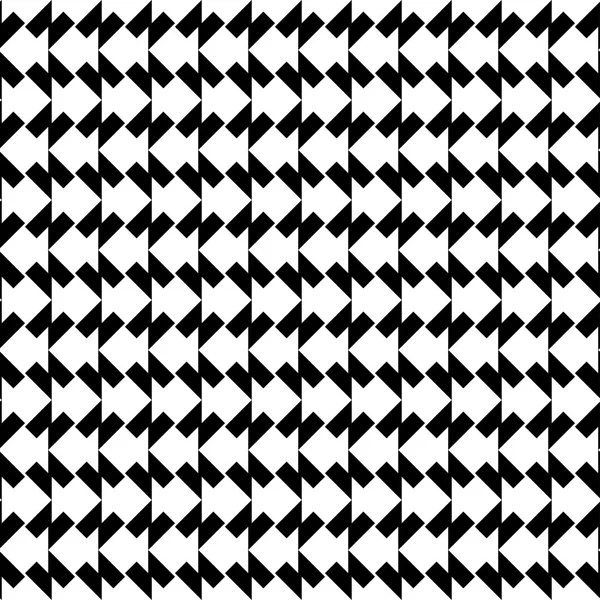 Black and white geometric seamless pattern abstract background — Stock Vector