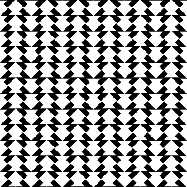 Black and white geometric seamless pattern abstract background — Stock Vector