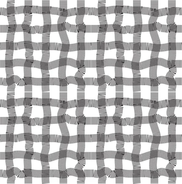 Black and white seamless pattern abstract background. — Stock Vector