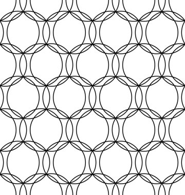 Siyah ve beyaz çizgili geometrik seamless modeli.