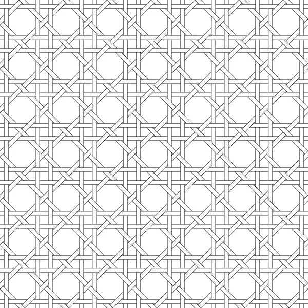 Siyah ve beyaz geometrik seamless modeli ile örgü stili.