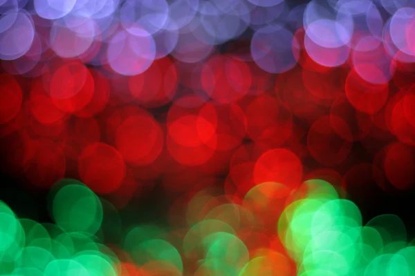 Colorful defocused bokeh lights background. — Stock Photo, Image