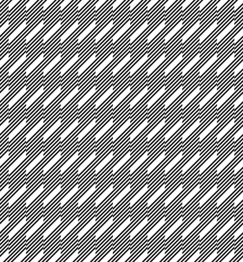 Siyah ve beyaz geometrik şerit seamless modeli soyut backg