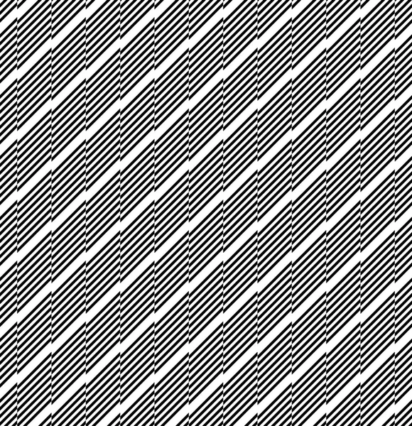 Black and white geometric stripe seamless pattern abstract backg — Stock Vector