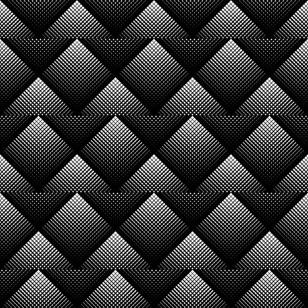 黑色和白色无缝的几何图案，抽象背景 — 图库矢量图片
