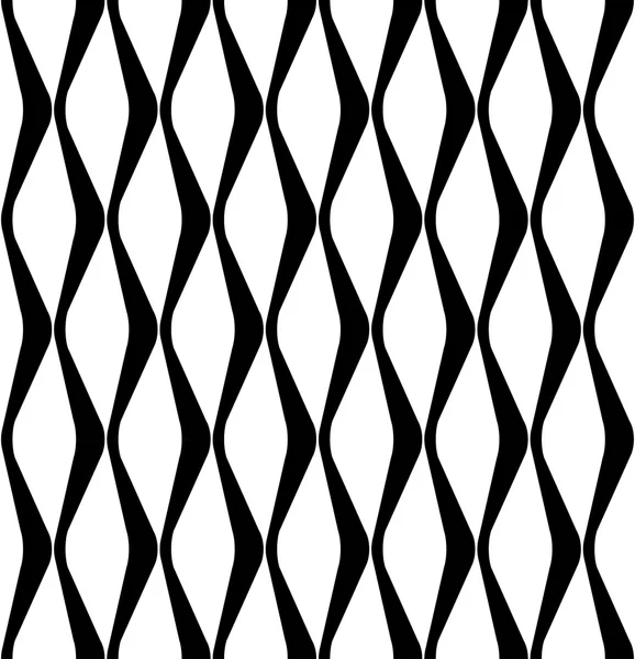 黒と白のシームレスなパターンのモダンなスタイリッシュな抽象的な表現 — ストックベクタ