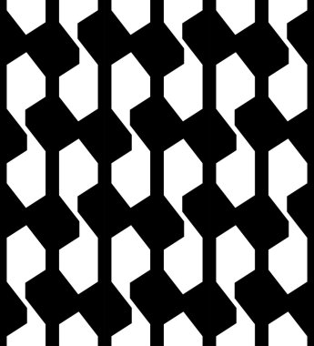 siyah ve beyaz geometrik seamless modeli, arka plan.