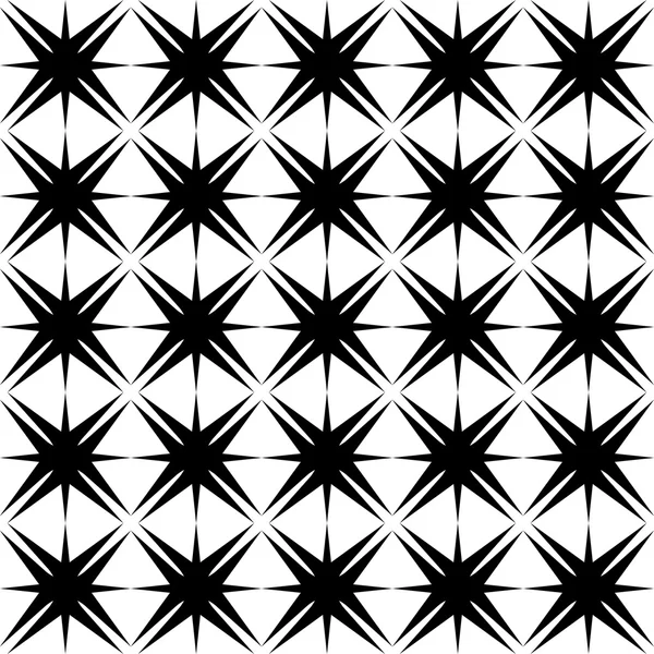 Blanco y negro sin costuras patrón moderno elegante, abstracto backgr — Vector de stock