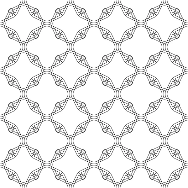 흑인과 백인 원활한 패턴 현대적인 세련 된, 추상적인 backgr — 스톡 벡터
