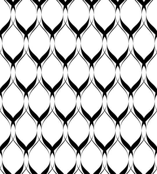 Schwarz-weiß nahtlose Muster modern, stilvoll, abstrakt Backgr — Stockvektor