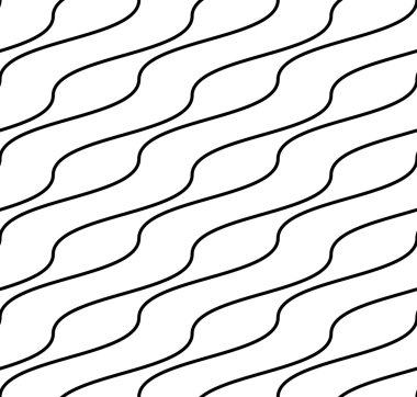 Siyah ve beyaz çizgi, arka plan ile seamless modeli.