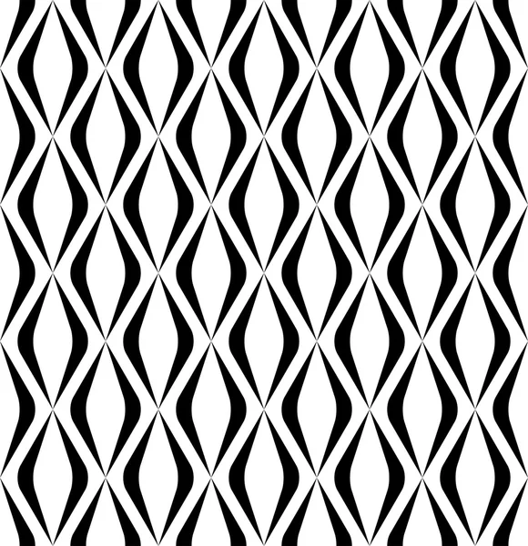 Siyah ve beyaz Dikişsiz desen modern şık, soyut arka plan.