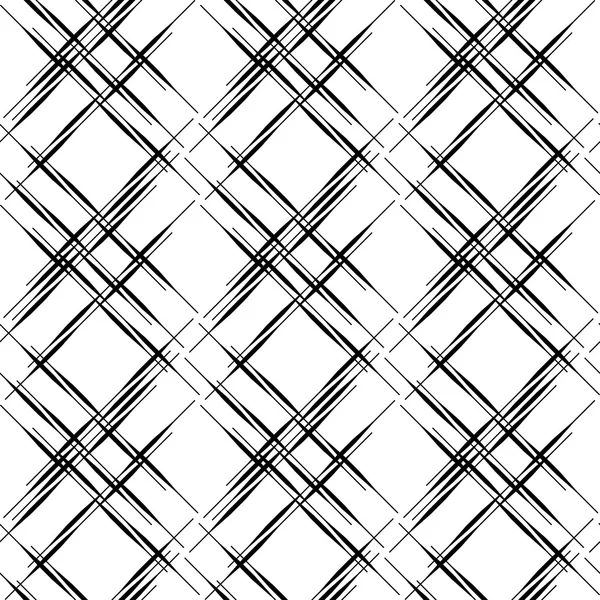 Siyah ve beyaz geometrik seamless modeli modern şık, abstr